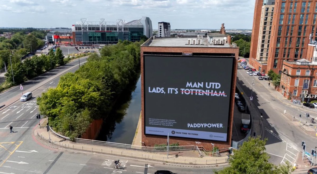 Another one 😂👏 <a href="/paddypower/">Paddy Power</a> 

<a href="/OOHWithJess/">OOH With Jess 🌏🇬🇧🇺🇲</a> <a href="/BreakingAdsAgcy/">Breaking Ads Agency</a>