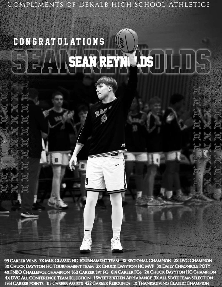 Congrats to Sean Reynolds on being selected to play in the IBCA All Star Game!