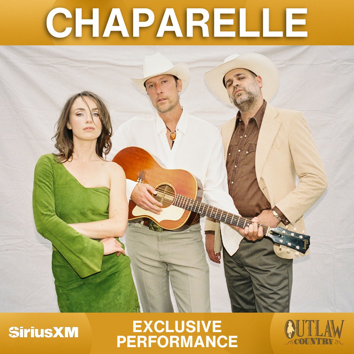 .<a href="/chaparelle/">Chaparelle</a> stopped by the <a href="/SIRIUSXM/">SiriusXM</a> studios in NYC for an exclusive mini-concert, featuring performances of songs from their debut album "Western Pleasures." Hear it tonight at 8pm ET or anytime in the SiriusXM app!