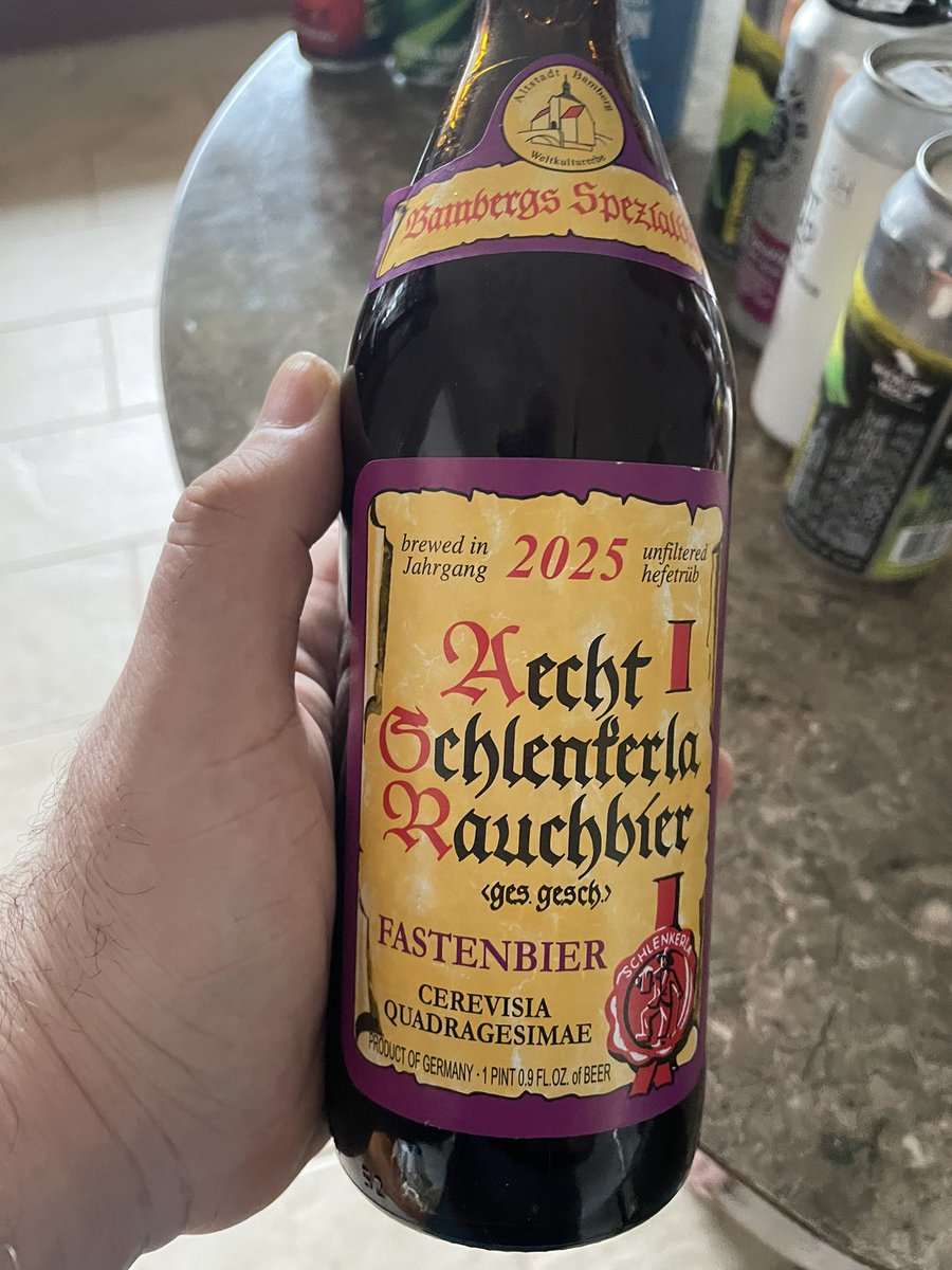 keith ⭐️⭐️💙 (@j_k357) on Twitter photo A quick stop in <a href="/bradleys_offlic/">Bradley's OffLicence</a> brought great reward. Especially looking forward to this particular type of Schlenkerla which I haven’t had before A quick stop in <a href="/bradleys_offlic/">Bradley's OffLicence</a> brought great reward. Especially looking forward to this particular type of Schlenkerla which I haven’t had before