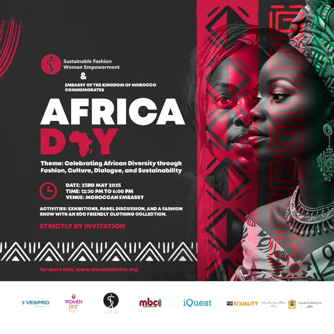 FE commemorated Africa Day under the theme: "Celebrating African Diversity through Fashion, Dialogue, and Sustainability."

The event was held in partnership with Sustainable Fashion and Women Empowerment, YvesPro Consult and the Embassy of the Kingdom of Morocco 

#AfricaDay