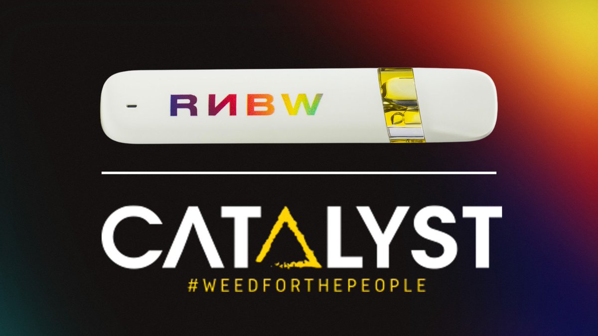 🌈 RNBW has landed at Catalyst!

Find Vapes &amp; Rockets at 7 SoCal locations: DTLB, El Monte, Hawthorne, Lynwood, Pomona, Costa Mesa, &amp; Stanton.

Locate a Catalyst near you! 🔥
catalyst-cannabis.com/locations/

#RNBW #CatalystDispensary