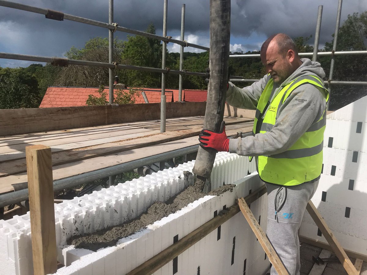 The concrete pour is a critical stage in any ICF build — it locks the entire structure together, giving the walls their strength, structural integrity, and airtightness.

Interested in having the home of your dreams? Get in touch today ⬇️⁠
⁠
💻: econekt.co.uk