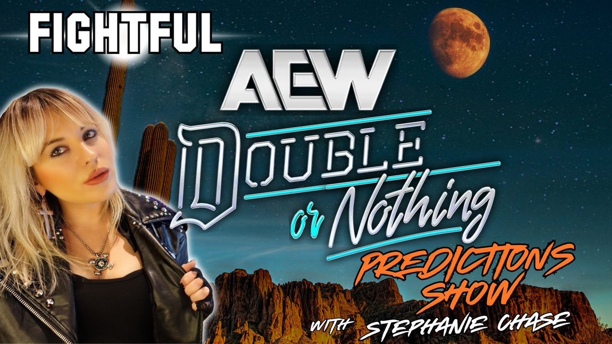 Today at 3 PM eastern, on the Fightful's YouTube channel, catch our Fightful #AEWDoN Predictions Show! <a href="/stephaniemchase/">Stephanie Chase</a> hosts and her guest is <a href="/GRAPPLpod/">GRAPPLpod</a>'s Benno (<a href="/BensonRichardE/">Benno</a>).

Link Below!
youtube.com/watch?v=FJyjkf…