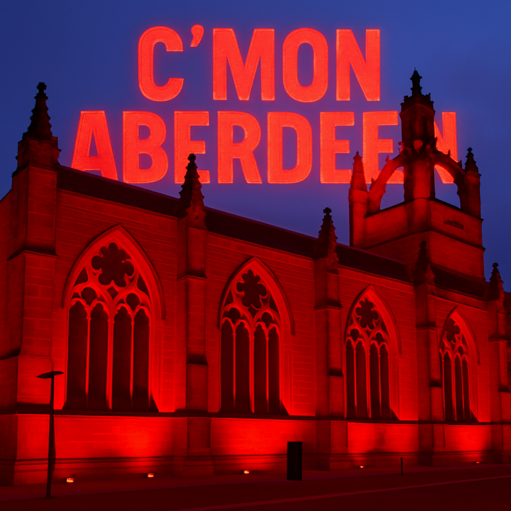 Ahead of the Scottish Gas Men's Scottish Cup Final tomorrow we've got this message for <a href="/AberdeenFC/">Aberdeen FC</a>! 🔴⚪ #COYR 🏆 #StandFree #Dons #Dandies 🐏🔥🐏🔥