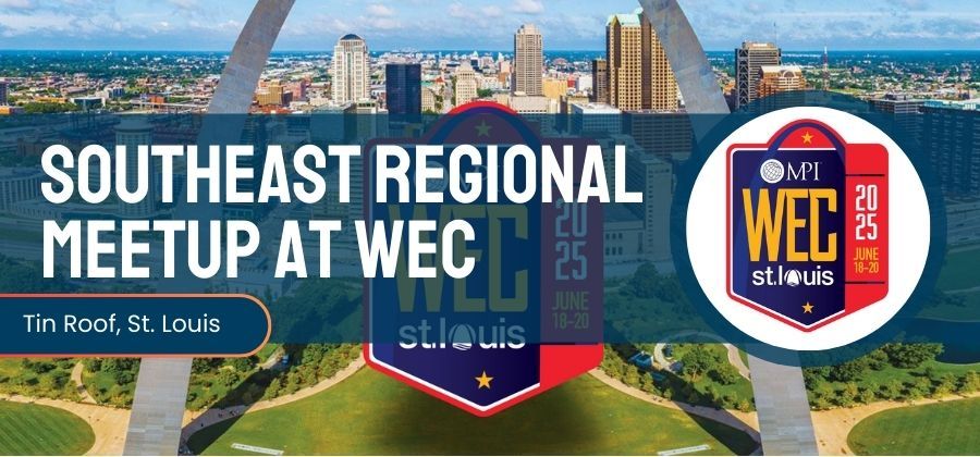 🌟 Calling All Southeast Meeting Pros!

Join us for the Southeast Regional Meetup at WEC 2025 in St. Louis!

📅 June 19, 2025
📍 Details &amp; RSVP: form.jotform.com/251345061682050