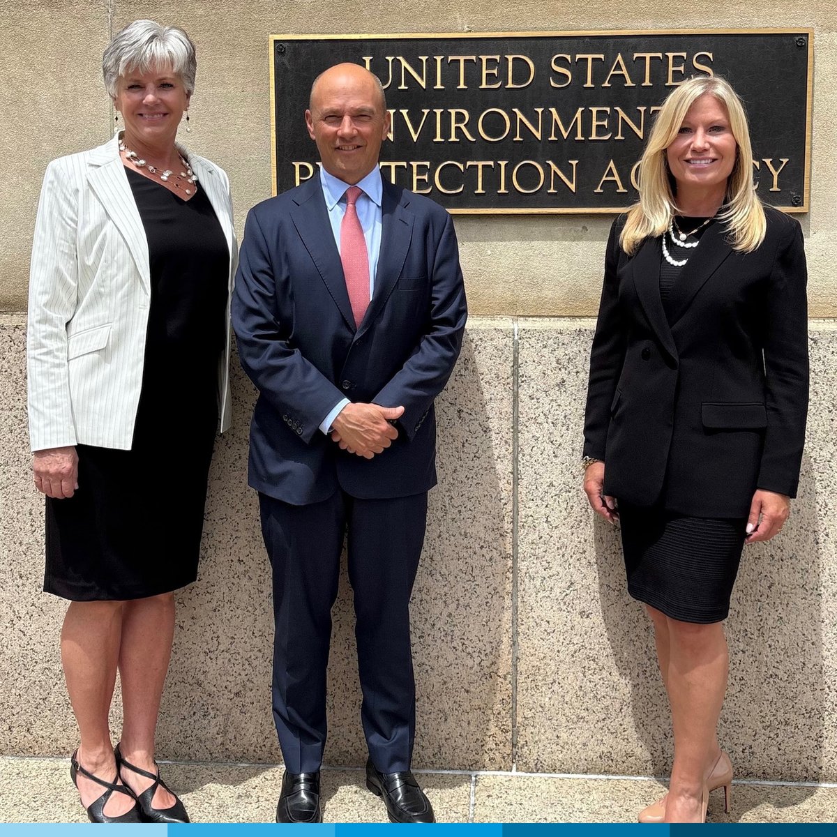 CEO John Griffith, COO Cheryl Norton, &amp;  VP, Chief Legislative &amp; External Affairs Officer Christine Keck recently met with Jessica Kramer, nominee to serve as next <a href="/EPA/">U.S. EPA</a> Assist. Administrator for Water, Office of Water &amp; current Senior Advisor to the Administrator, &amp; team, in D.C.