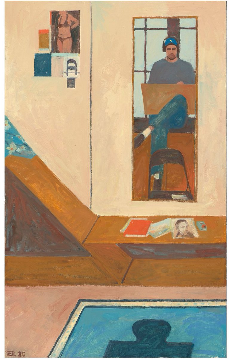 zackrosebrugh's tweet image. Studio self portrait