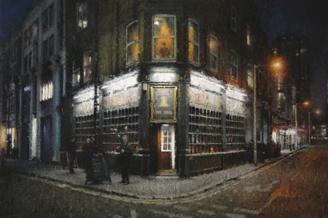 'The Bell', Whitechapel (2015) by Nicolas Martin 
theartofnicolasmartin.com