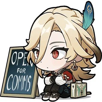 Hello! Opening c0mms again, no limited slots, but will close on May 27! RTs are appreciated! 