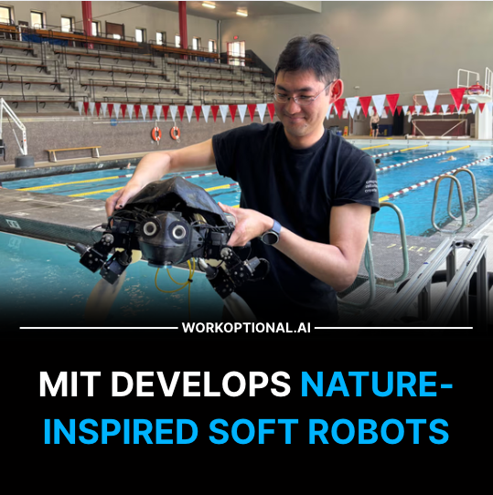 MIT is ditching humanoids for worm-inspired soft robots.
Think: flippers, sausage casings, and neural networks made of goo.
Why?
Because the future of AI may be flexible, squishy, and smarter than we thought.
👉 Subscribe: workoptional.beehiiv.com/subscribe
#AI #MIT #SoftRobotics #TechNews