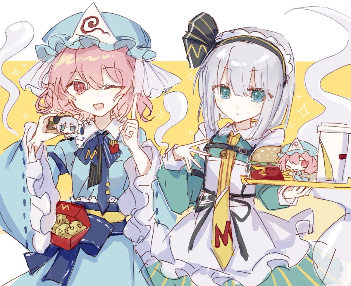 wusem0108's tweet photo. #西行寺幽々子  #魂魄妖夢 https://t.co/fuIJttV1Q5