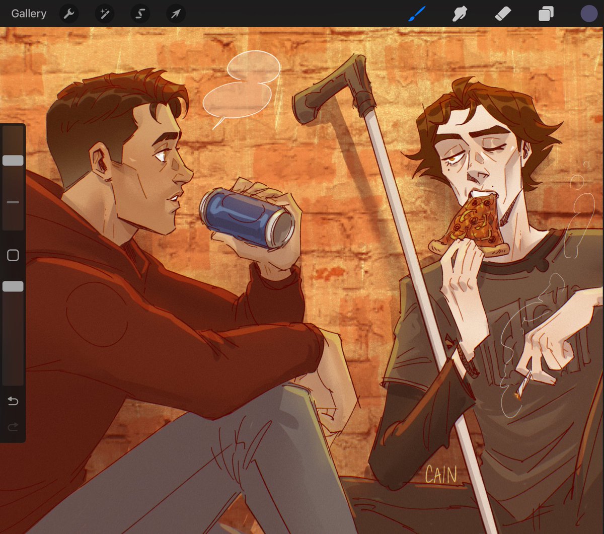 craving pizza so bad rn #jayvik