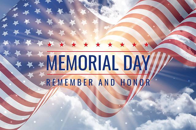 In observance of Memorial Day, our offices will be closed Monday May 26th as we honor and remember those who gave their lives in service to our country.