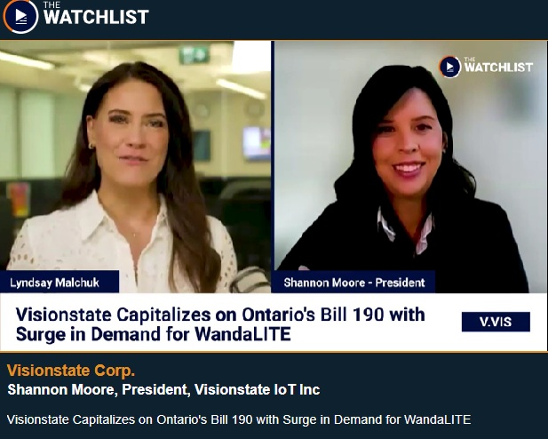 visionstate's tweet photo. https://t.co/jeTbuwFDsG
$VIS.V #Visionstate #WandaLITE #TSXV #Tech #Technology #IOT #FacilityManagement #Bill190 #Ontario #AI #Video #Stockhouse https://t.co/6iwAQMMbqK