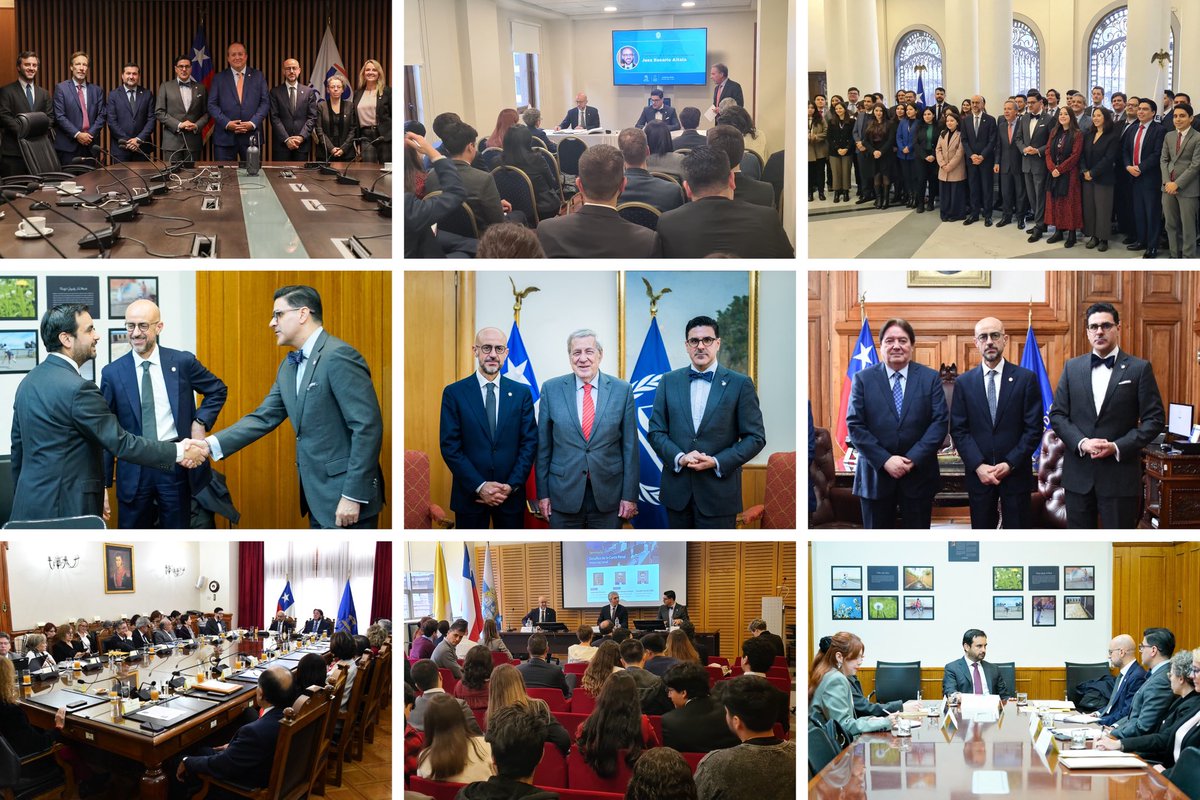 El Primer Vicepresidente y el Secretario de la #CPI culminan visita oficial a #Chile ➡️ icc-cpi.int/news/icc-first…