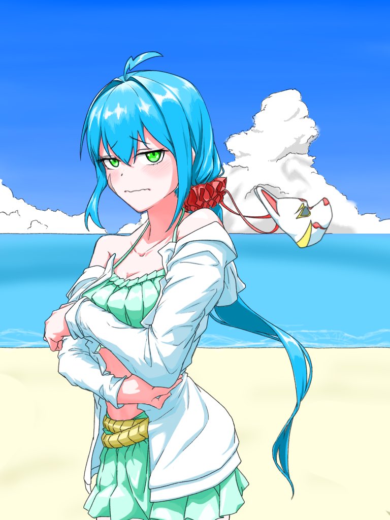 秋茜です 描けました。 DMに「恥じらいを持たせるべし」と送ってきた御仁がいた