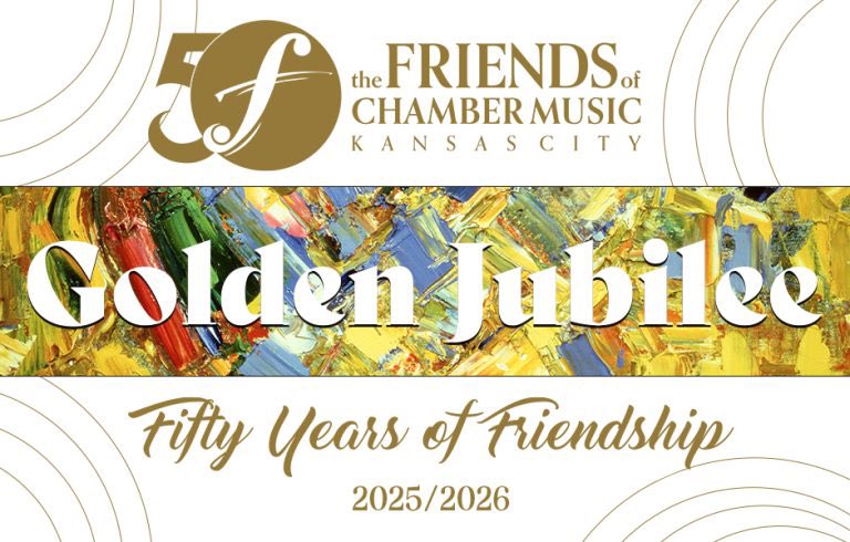 50 Years of Friendship, Joy &amp; Discovery! Friends of Chamber Music KC celebrates five decades of music &amp; artistic excellence. A monument to the enduring power of chamber music, see their full season at kclivearts.org/50-years-of-fr….