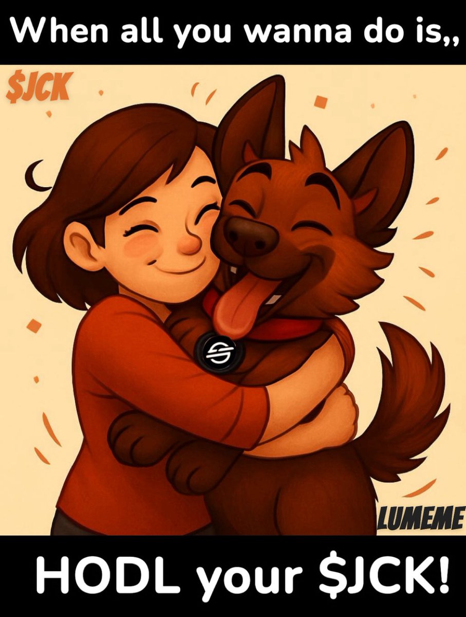 $JCK is just the type of dog you wanna hold forever and ever!!!! #XLM #lumeme 

lu.meme/explore/memes/…
