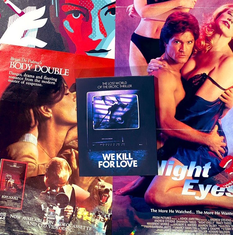 Travis Woods (@aheartofgould) on Twitter photo The definitive erotic thriller documentary, WE KILL FOR LOVE, is 50% as part of a huge <a href="/VinegarSyndrome/">Vinegar Syndrome</a> sale.
3 hours long, multiple commentary tracks, loaded with interviews with erotic thriller creatives & scholars alike.
Get it if you like to watch:
vinegarsyndrome.com/products/we-ki… The definitive erotic thriller documentary, WE KILL FOR LOVE, is 50% as part of a huge <a href="/VinegarSyndrome/">Vinegar Syndrome</a> sale.
3 hours long, multiple commentary tracks, loaded with interviews with erotic thriller creatives & scholars alike.
Get it if you like to watch:
vinegarsyndrome.com/products/we-ki…