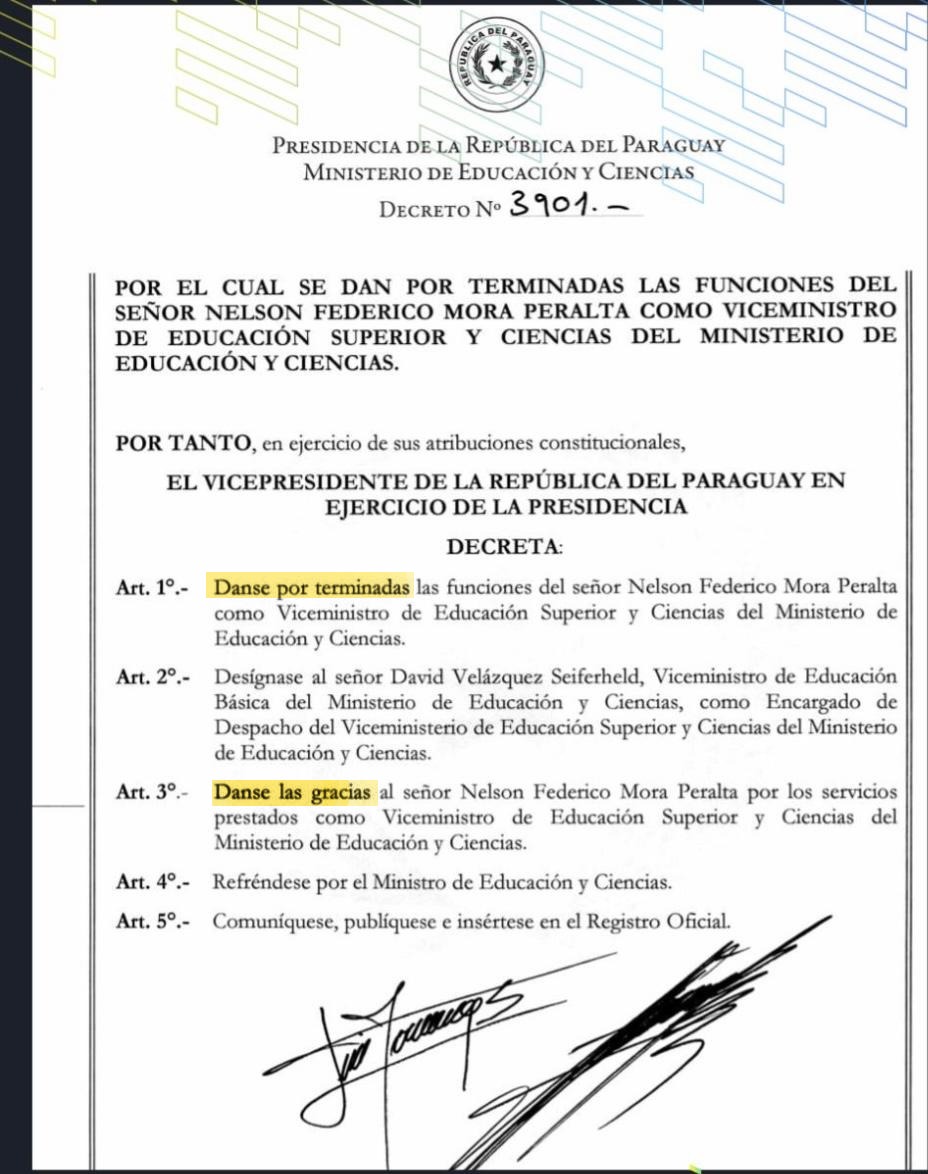 Cuarto Poder Py (@cuartopoder_py) on Twitter photo 🔴¿CORRECTOR SALIÓ DEL GRUPO? "DANSE POR TERMINADAS", "DANSE LAS GRACIAS" 💃🕺
Vía <a href="/nanduti/">Radio Ñandutí</a> 🔴¿CORRECTOR SALIÓ DEL GRUPO? "DANSE POR TERMINADAS", "DANSE LAS GRACIAS" 💃🕺
Vía <a href="/nanduti/">Radio Ñandutí</a>