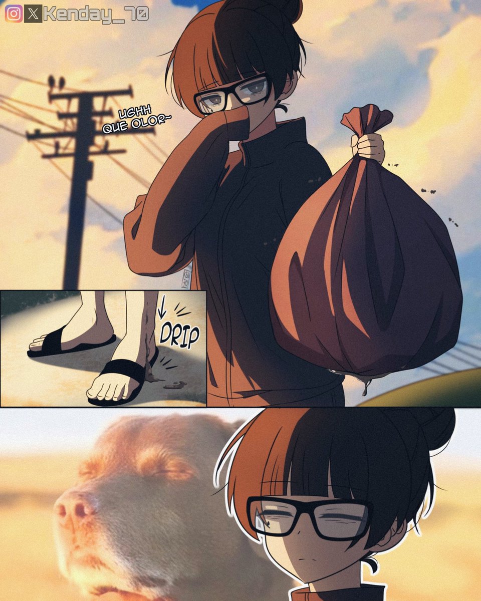 kenday_70's tweet image. No se acumulen basura 😵‍💫 #digitalart