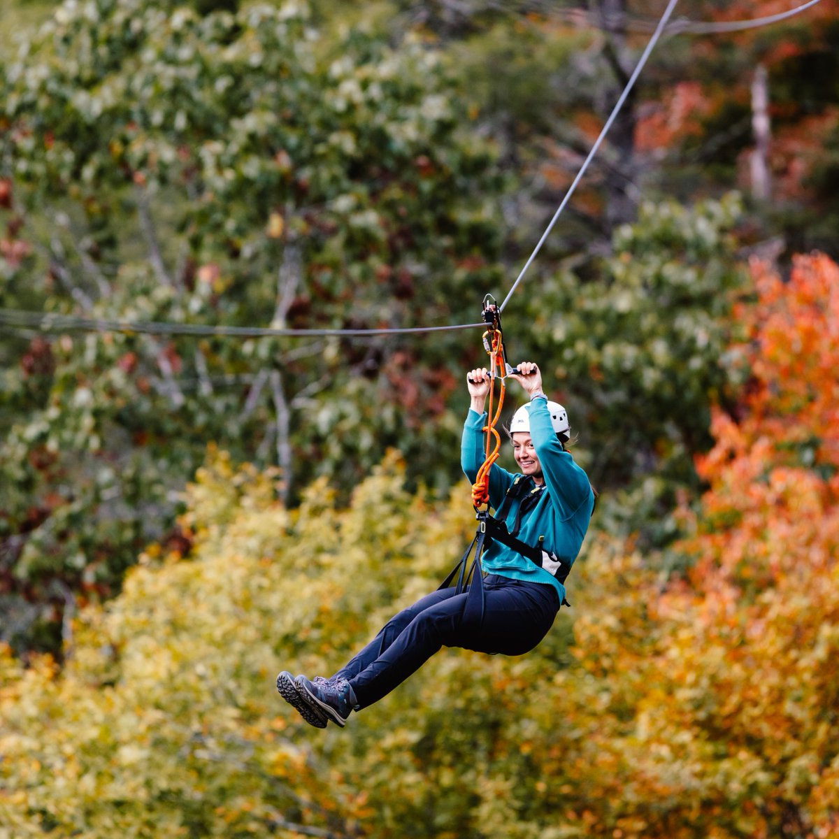 Fly through the Grand Canyon of the South on the Canyon Rim Zip Line Adventure at Breaks Interstate Park! Now open for this season, this experience offers breathtaking views and unforgettable adventure in Southwest Virginia. 

Book your trip today at bit.ly/4lSiP6o