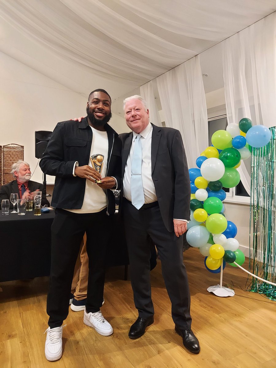 Godalming Town FC (@godalmingtown) on Twitter photo Chairman's Player Of The Year, presented by Chairman <a href="/newbiemc/">Matthew Clay</a> (Matthew Clay), goes to Deji Adeosun. Well Done Dej ๐ Chairman's Player Of The Year, presented by Chairman <a href="/newbiemc/">Matthew Clay</a> (Matthew Clay), goes to Deji Adeosun. Well Done Dej ๐