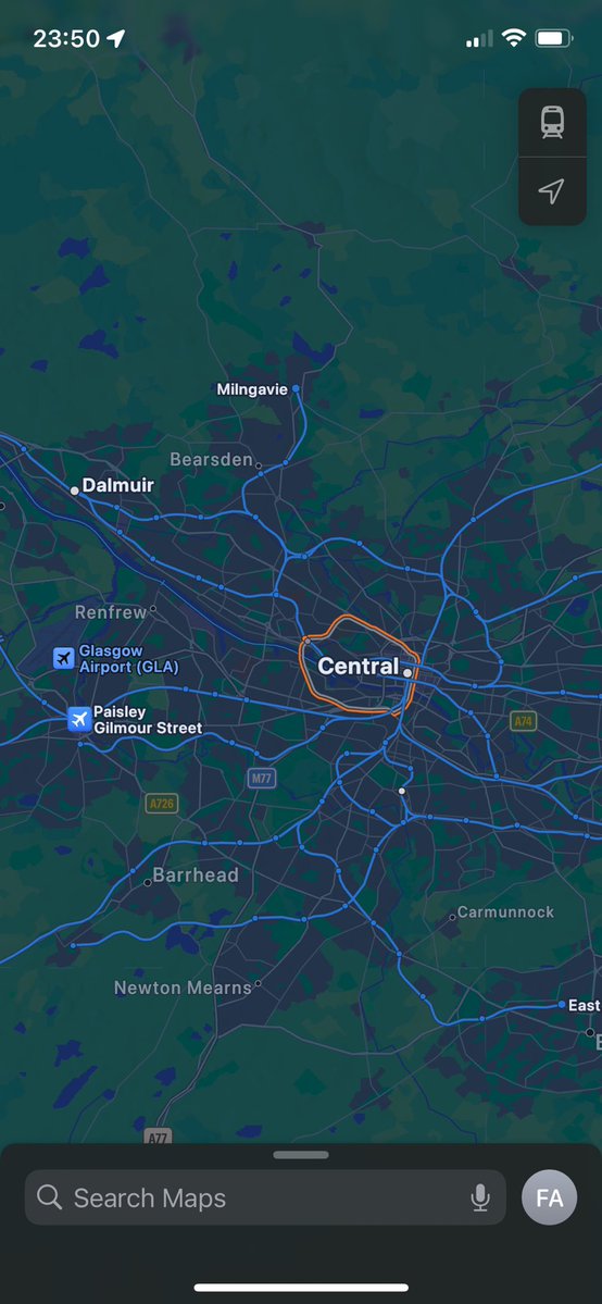 alamfiz's tweet image. this thing on apple maps where you can see an actual map of all the trains and metro systems is literally SO cool i love it so much i am having so much fun