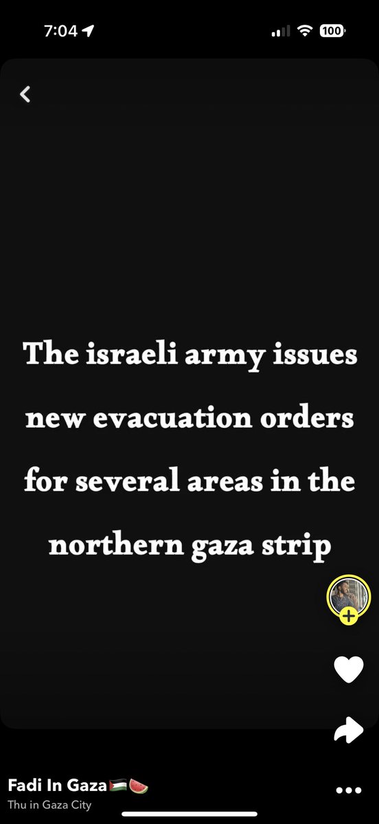 lamps_apple's tweet image. Well anyone can just go look on Snapchat maps and see that Israel sends out many warnings before they strike… the people in Gaza literally post them.