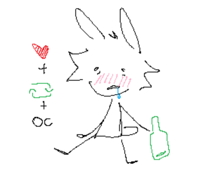 i'll lazy draw ur oc on mspaint, just like, rt and reply with your oc