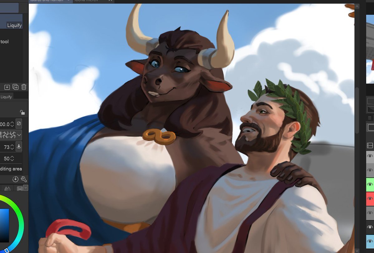 it's hard to draw humans😭