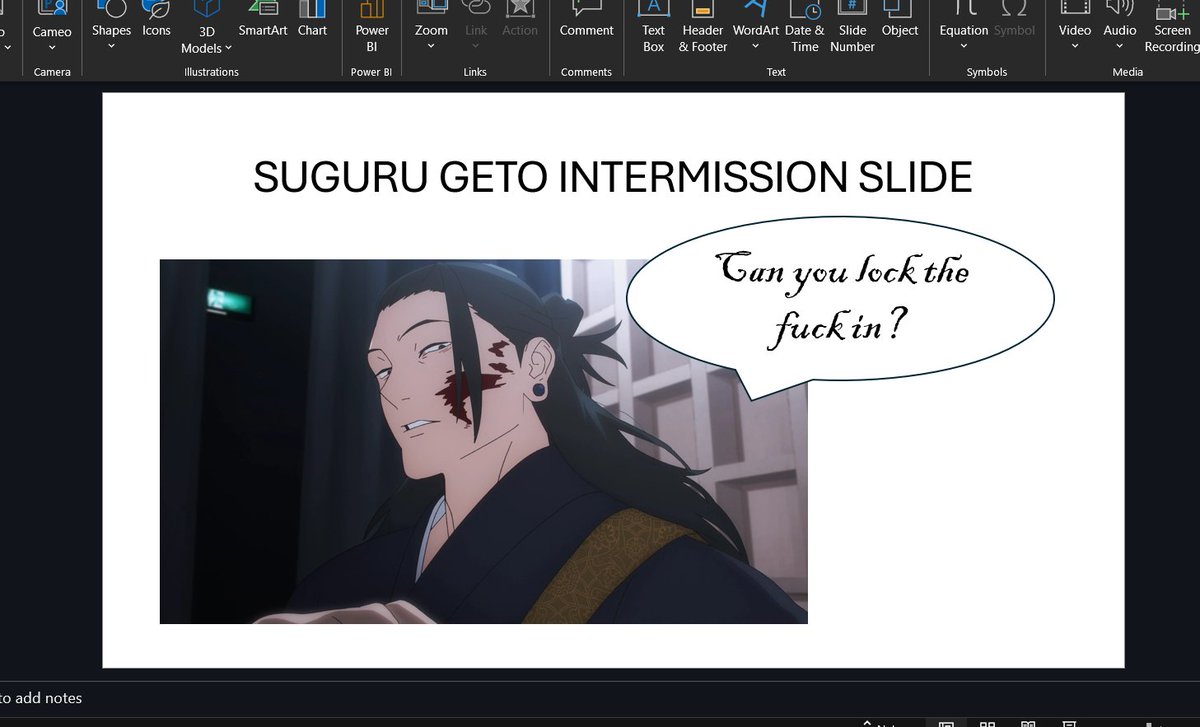 i like to add a silly slide like this when i am doing an assignment. i forgot about it. i uploaded it. i deleted the submission and reuploaded im talking literally, genuinely TWO seconds before midnight. oh my fucking god 💛