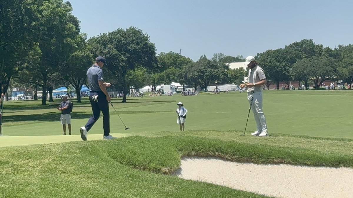 Nwilson26's tweet photo. Hell of a day at the PGA at Colonial today. https://t.co/FcMHGssGIg