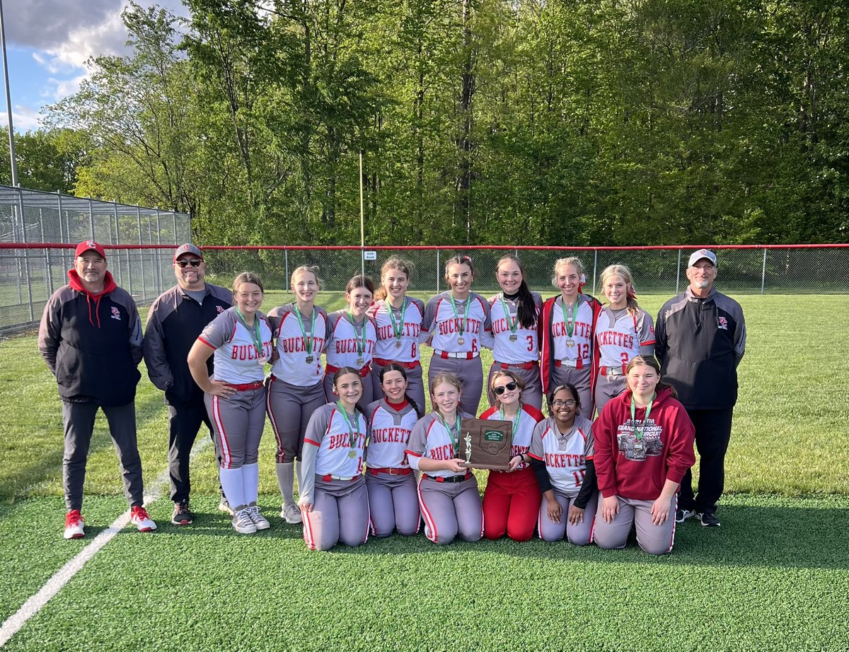 BC_AthleticDept's tweet photo. Proud of our @BcBuckettes 🥎team, Div 6 District Runner Up.
Thank you to all of the girls and coaches for an outstanding season! @Buckeye_Central https://t.co/scaqhUlkyx