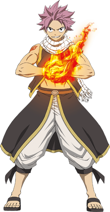 Tô assistindo a animação Jellystone, q é uma animação q pega os personagens velhos pra caramba da Hanna Barbera e da uma atualização. Mas fui surpreendido pacas quando um personagem apareceu vestido de Natsu do Fairy Tail po. Yahahahaha! Tem o Happy tbm