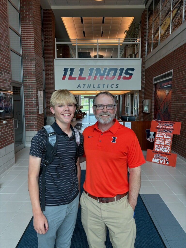 Why do I spend time coaching youth sports? This is why. Coached this dude since he was 9.  Now he is taller than me and asks to job shadow for a school project. 🐐