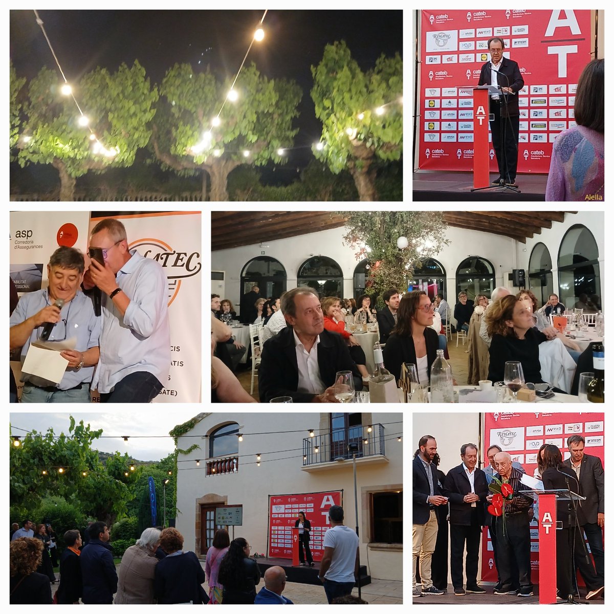 Avui he assistit al 18è sopar anual de la Delegació del Maresme <a href="/cateb_barcelona/">Cateb</a> Com sempre, bon ambient i reconeixement al mèrit professional.  Per molts anys, companys !! <a href="/ITeC_cat/">ITeC</a>  <a href="/EnginyeriaCiviI/">Enginyeria Civil</a>