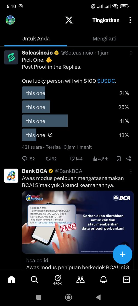 Bawansyah23's tweet photo. @solcasino https://t.co/yysKbKlQ79