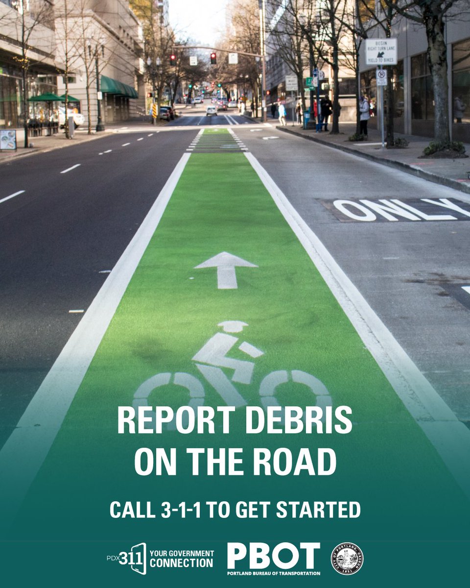 It is Public Works Week! Join us in celebrating the hardworking teams behind our transportation, water, wastewater, parks, and essential city services. 

These everyday heroes often go unnoticed— working night and day, every single day of the year.

PDX311 makes it easy to