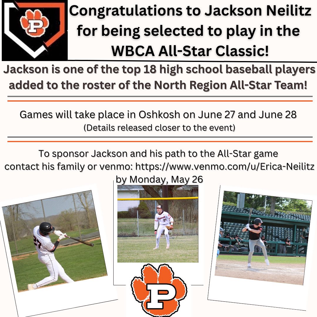 Congratulations Jackson!