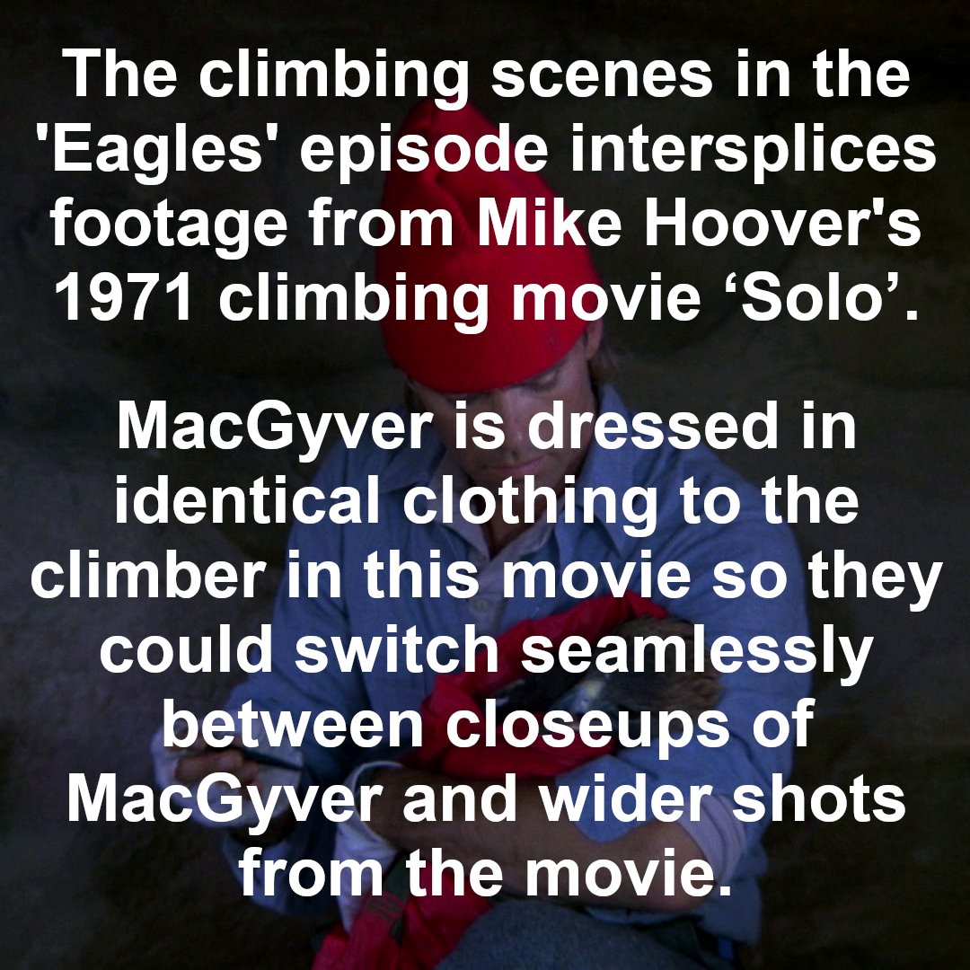 See more trivia about this episode here ---&gt; macgyveronline.info/eagles
   
#MacGyver #RichardDeanAnderson