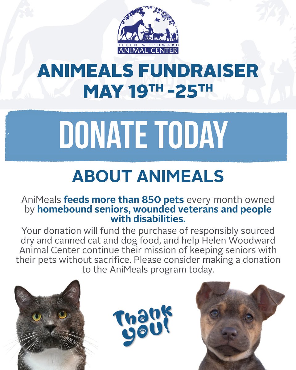 There’s still time to make a difference for pets in need! 

Visit your local Jimbo’s before May 25th and be a part of something truly life-changing for both people and pets. 🐾❤️