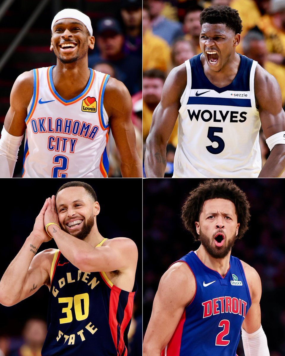 BleacherReport's tweet image. ALL-NBA TEAMS HAVE BEEN ANNOUNCED 🍿
🌟 1st Team: Giannis, SGA, Jokić, Donovan Mitchell, Jayson Tatum
🌟 2nd Team: Jalen Brunson, Steph Curry, Ant, LeBron, Evan Mobley
🌟 3rd Team: Cade Cunningham, Tyrese Haliburton, James Harden, KAT, JDub