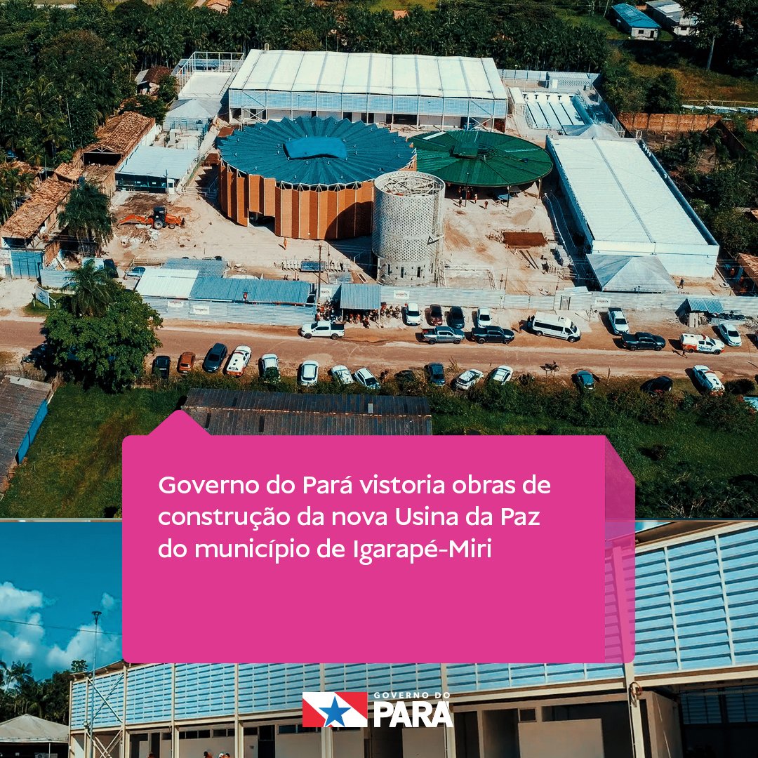 O projeto de construção do novo complexo de cidadania do Governo do Estado segue em ritmo acelerado e já conta com mais de 84% dos serviços finalizados. Saiba mais:abre.ai/mO2s