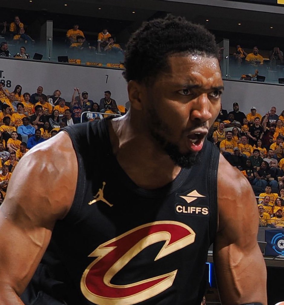 TheCavsJack's tweet image. #Cavs Donovan Mitchell is the third player in franchise history to be on the All-NBA First Team:
- Mark Price (‘93)
- LeBron James (8x)
- Donovan Mitchell (‘25)
#LetEmKnow