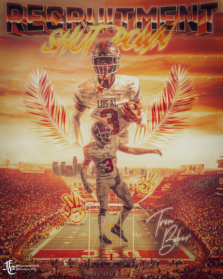 Ja’Myron Tron Baker (@jjbdagreat) on Twitter photo 100% locked in and putting on for SoCal ✌🏾❤️💛🌆 <a href="/uscfb/">USC Football ✌️</a> <a href="/LincolnRiley/">Lincoln Riley</a> <a href="/USCJ32/">USC J</a> <a href="/CoachSimmonsSC/">Dennis Simmons</a> <a href="/USC_Nico/">Nico</a> <a href="/SSchraderOn3/">Scott Schrader</a> <a href="/adamgorney/">Adam Gorney</a> <a href="/GregBiggins/">Greg Biggins</a> <a href="/_maximus347/">Maximus Stienecker</a> <a href="/DreBrownUSC/">Dre Brown</a> <a href="/DemetricDWarren/">Demetric D. Warren</a> 100% locked in and putting on for SoCal ✌🏾❤️💛🌆 <a href="/uscfb/">USC Football ✌️</a> <a href="/LincolnRiley/">Lincoln Riley</a> <a href="/USCJ32/">USC J</a> <a href="/CoachSimmonsSC/">Dennis Simmons</a> <a href="/USC_Nico/">Nico</a> <a href="/SSchraderOn3/">Scott Schrader</a> <a href="/adamgorney/">Adam Gorney</a> <a href="/GregBiggins/">Greg Biggins</a> <a href="/_maximus347/">Maximus Stienecker</a> <a href="/DreBrownUSC/">Dre Brown</a> <a href="/DemetricDWarren/">Demetric D. Warren</a>
