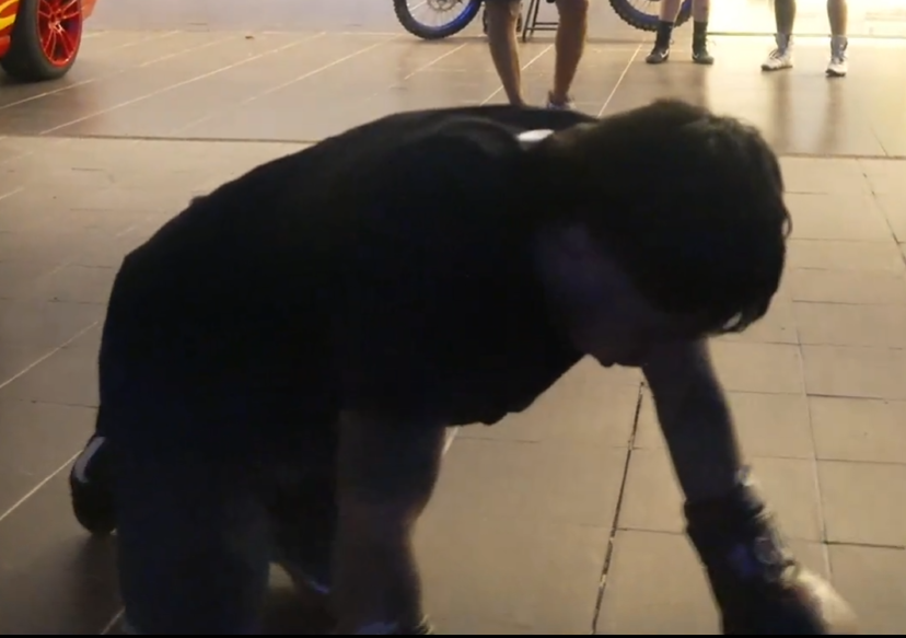 Joder esta gorda con grefi no va a pasar del primer round con ese cardio