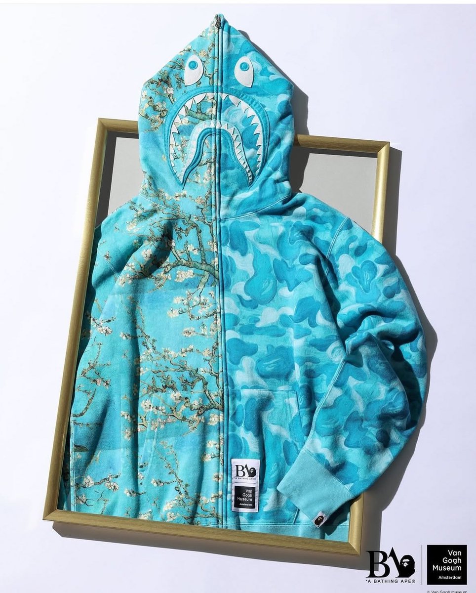 Shtreetwear's tweet photo. BAPE x Van Gogh Collection  Dropping Soon! https://t.co/9r3lKuXbyS