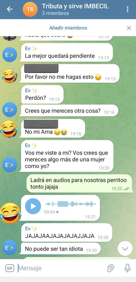 GoddessKg8's tweet photo. Tributanos y te humillamos en grupo con @funtastic2302 crees que podrás con dos Diosas idiota¿?🤣
#findom #sumisoargentino #beta
#esclavo #sumiso #DrainedWallet
#latingoddess #moneyslave https://t.co/BrxESqpa9e